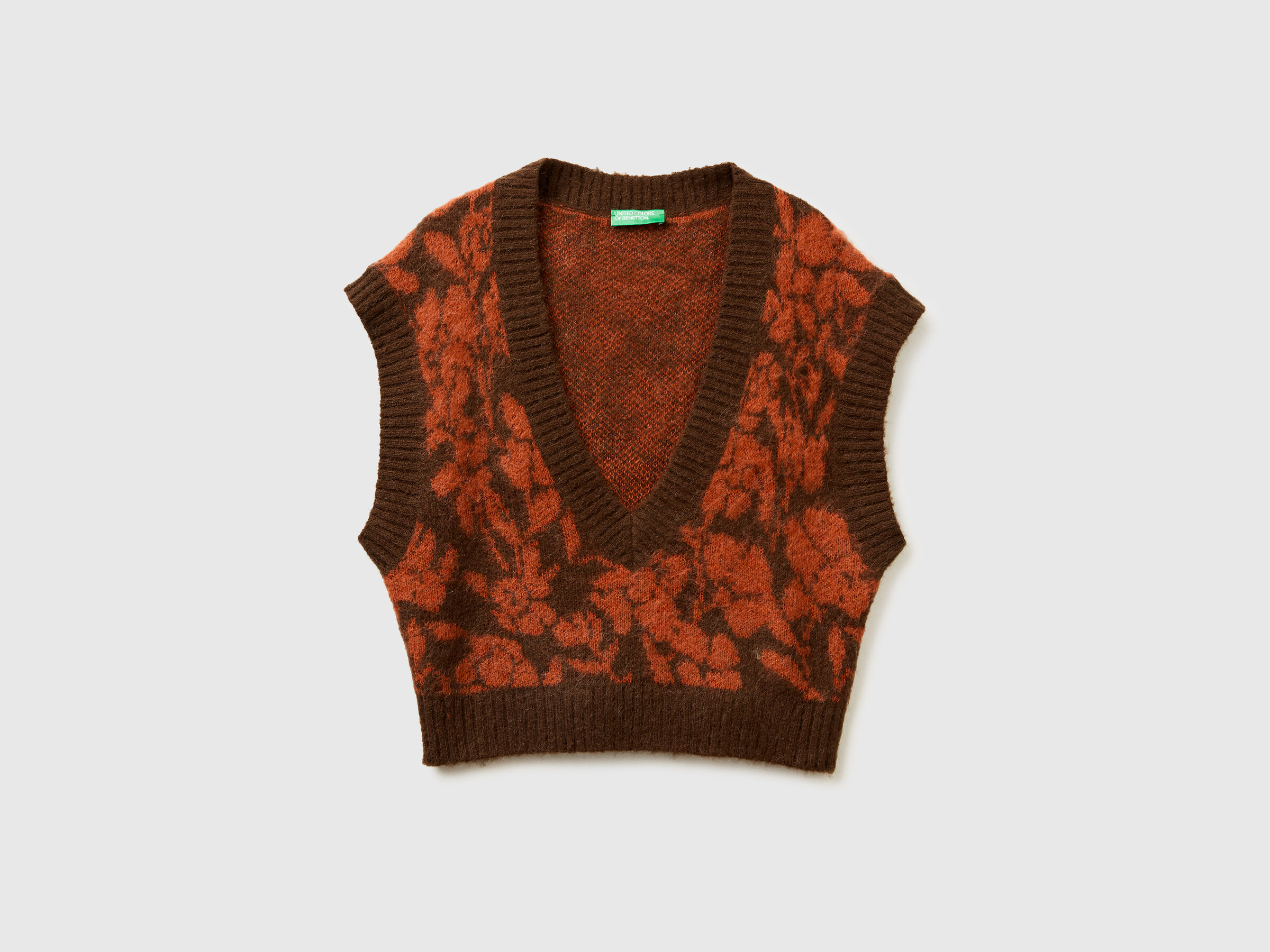 S/L V NECK SWEATER Femme image number 5